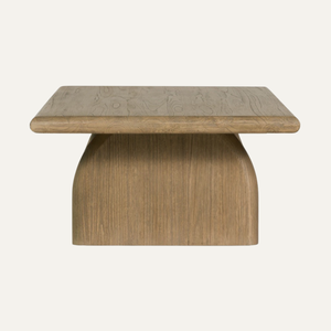 Table basse en teck massif, design moderne et minimaliste pour salon, hôtel et villa - Product Image 2