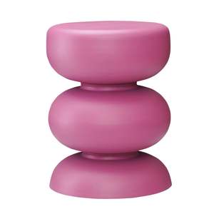 Table d'appoint ronde empilable en métal coloré, forme macaron, mobilier moderne en fer, vente directe usine, pour la décoration de projets - Product Image 4