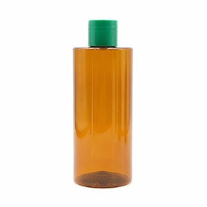 Botella de Plástico PET Ámbar de 400 ml para Envasado de Cosméticos, con Tapa de Rosca, para Champú, Loción, Gel de Ducha y Agua de Rosas, Hecha en Vietnam - Product Image 3