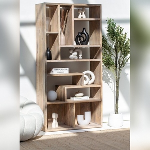 ชั้นวางของไม้แวนดานา อัลติส ไพร์ม ดีไซน์ทันสมัย ไม้เนื้อแข็ง สไตล์มินิมอล - Product Image 1