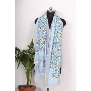 Best Quality Hand Block Printed Floral 100% Cotton Beach Pareo <b>Wrap</b> for Women Lightweight Swimwear <b>Sarong</b> for sleep wear - Product Image 5