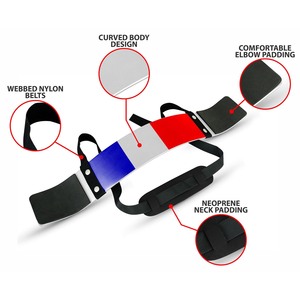 OEM Neoprene Soft Breathable Bicep Blaster Adjustable Buckle Strap Preacher Curl Style Advanced Protection Fitness Portable - Product Image 6