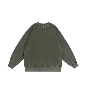 Men's <b>Warm</b> <b>Fleece</b> Pullover Sweatshirt Long Sleeve Casual Streetwear Custom Design OEM ODM Factory Production - Product Image 3
