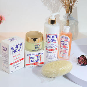 Set de Cuidado de la Piel Aclarante de Gran Venta 2025 White-NOW Rico en Vitamina C Caroteno y Vitamina <span class=keywords><strong>E</strong></span> para Eliminar Melanina y Manchas Oscuras - Product Image 1