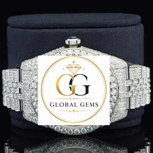 นาฬิกาสแตนเลสสตีลประดับเพชรแบบ Iced Out สำหรับขายส่ง เหมาะสำหรับเป็นของขวัญและของที่ระลึกสำหรับองค์กร มีจำหน่ายในปริมาณมาก - Product Image 4