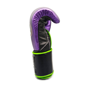 Guantes de Boxeo de Alta Calidad con Diseño 'No Boxing No Life', Piel de Vacuno Genuina, Guantes de Combate AS-BG-5028, Precio al por Mayor - Product Image 3