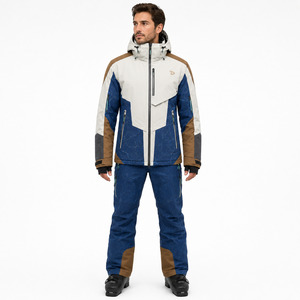 Snowin Custom Made -Tex Recco Reflectors <b>Waterproof</b> for Breathable Hooded Power Stretch Men's Unisex Adult <b>Winter</b> Ski - Product Image 5