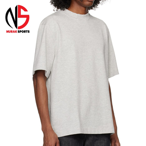 Camisetas de Lujo Personalizadas para Hombre, Estilo Urbano, Cuello Redondo, 100% Algodón, Corte Holgado, Estampadas, 2026 - Product Image 5