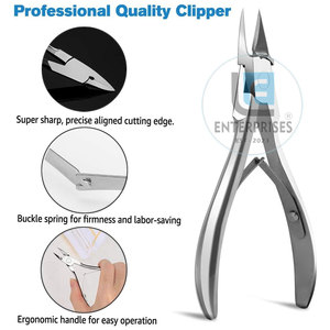 ที่ตัดเล็บสแตนเลสโค้ง จับถนัดมือ กันลื่น คุณภาพสูง ปากกว้าง ขายดีที่สุด - Product Image 2