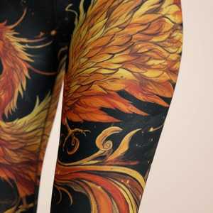 Leggings de Yoga Transpirables de Alta Calidad para Mujer con Diseño Elástico Único en la Cintura, Material de Secado Rápido y Ecológico, Decoración de Encaje - Product Image 6