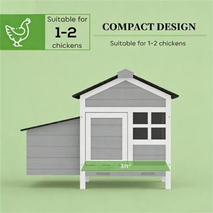 Gabbia per Piccoli Animali in Legno e Ferro, Design per Polli e Animali Domestici - Product Image 2