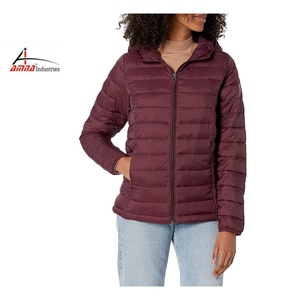Blouson d'hiver pour femme, rembourré en coton 100% polyester, manches, design, nouveau Style, logo, pour l'hiver - Product Image 4
