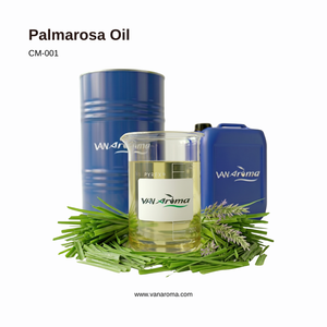 Aceite Esencial Puro de Palmarosa para Aromatización, Fragancias y Cosméticos (CM-001) Van Aroma - Product Image 1