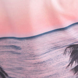 Shorts de Baño Premium para Hombre |   Pantalones Cortos de Playa de Secado Rápido con Degradado de Palmeras al Atardecer, Ropa Urbana de Verano para Surf, Shorts Deportivos con Forro - Product Image 6