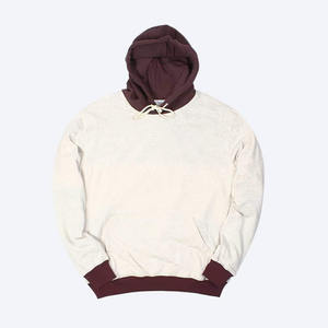 Sweat à capuche épais en molleton pour homme, style vintage délavé à l'acide, sérigraphié, à carreaux, hiver, décontracté, brodé, respirant, 100% coton - Product Image 5