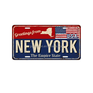 Placa Decorativa de Pared con Diseño de Souvenir Turístico Suizo, Placa de Matrícula Personalizada con Bandera Nacional, Placa de Coche Personalizada - Product Image 6