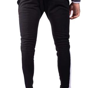 กางเกงจ็อกเกอร์ลำลองผู้ชายขายส่ง คุณภาพสูง ข้อเท้ายางยืด ผ้าฝ้าย กางเกงวอร์มสีพื้น กางเกงออกกำลังกาย ไซส์ใหญ่พิเศษ XL โลโก้ 2026 - Product Image 5