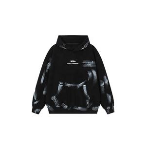 Vêtements de mode de haute qualité, designs usés, lavage délavé au soleil, pull Y2K, streetwear, cordon de serrage, sweat-shirts décontractés coréens, hip-hop - Product Image 1