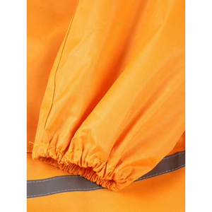 High quality Factory Supply Adult Outdoor Waterproof Fabric Rain Suit Rain Jacket with Customized Logo Printing for Outdoor - Product Image 5