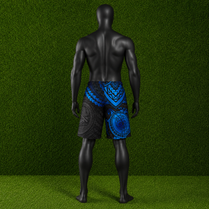 Custom Polynesian Tribal Print Board <b>Shorts</b> Wholesale <b>Men</b> Casual Beachwear Sublimation Summer Surf Trunks OEM - Product Image 4