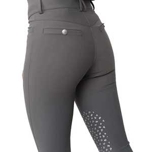 Ladies Equestrian Breeches Jodhpurs Women Silicone Grip Horse Riding Pants Quick Dry Competition Tights - Product Image 4