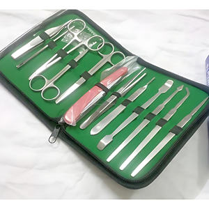 Kit de Disección Manual en Oferta, Estuche de Instrumentos Quirúrgicos de Acero Inoxidable, Herramientas de Anatomía y Biología, CE ISO OEM ODM, Logotipo Personalizado - Product Image 1