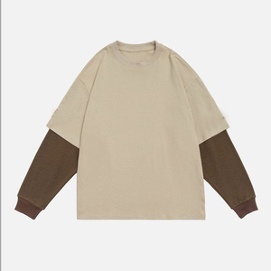 เสื้อยืดแขนยาวผู้ชายรุ่นใหม่มาแรง ดีไซน์ทันสมัย ผ้าฝ้ายแท้ ขายส่ง - Product Image 3