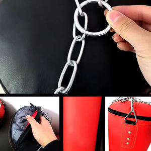 Sac de frappe personnalisé imprimé pour la boxe, l'entraînement MMA, équipement de fitness robuste de haute qualité - Product Image 5