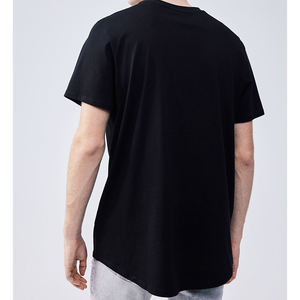 Camiseta de Cuello Redondo Negra para Hombre, 100% Algodón, Impresión Personalizada, Secado Rápido, Corte Regular Informal - Product Image 5