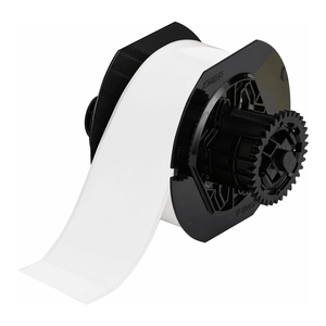 Cinta de Etiquetas de Poliéster de Bajo Contenido de Halógenos Brady, 2.25 pulgadas x 100 pies, Compatible con B30, Autoadhesiva para Identificación de Laboratorio e Industrial - Product Image 2