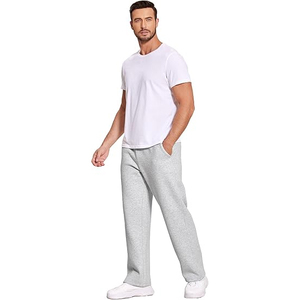 Joggers Chino Unisexe Droits Mi-Haute Personnalisés Elite 2026 en Polyester/Coton Respirant avec Braguette Boutonnée Légers Premium Streetwear - Product Image 5