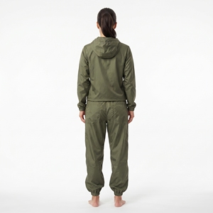 Conjunto deportivo de nailon ligero para mujer, con cremallera, para entrenamiento. - Product Image 5