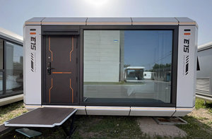 Casa Cápsula Espacial Prefabricada Moderna, Casa Modular Pequeña, Cabaña Contenedor con Estructura de Acero, Rápida para Uso en Oficinas, Villas y Apartamentos - Product Image 2