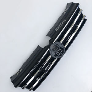 Calandre avant noire mate avec écran de Protection contre les insectes filet en maille nouvelle condition pour <span class=keywords><strong>Volkswagen</strong></span> pour Tiguan L R Line ABS voiture Gri - Product Image 1