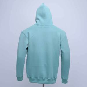 Sweat-shirts à capuche pour hommes, qualité supérieure, logo personnalisé, fabrication sur mesure, en molleton avec effet délavé et impression sérigraphiée sur le devant, manches longues. - Product Image 4