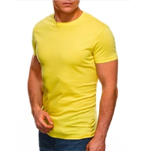 Best Quality Men's Custom Brand Logo Knitted 100% Cotton Formal Breathable Eco-Friendly O-Neck Collar <b>Short</b> <b>Sleeve</b> Loose T-Shirt - Product Image 3
