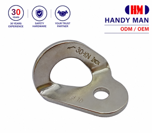 Anclaje de Acero Inoxidable Handy Man de 10 mm y 12 mm, Certificado CE EN959, Soporte para Pernos de Escalada en Roca, Acabado Pulido Vibrado, 25 kN de Resistencia a la Rotura, 61 g - Product Image 1