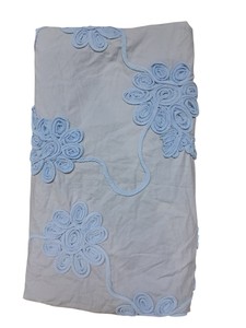 Tissu Popeline Dori Brodé de Qualité Supérieure en Gros – Motif Floral 3D Élégant avec Cordage pour la Mode et la Décoration Intérieure - Product Image 4