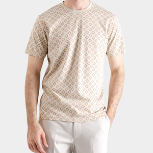 T-shirt personnalisé pour homme, respirant, grande taille, décontracté, manches courtes, couleur unie, 100% coton, tricoté, logo personnalisé, service OEM - Product Image 2