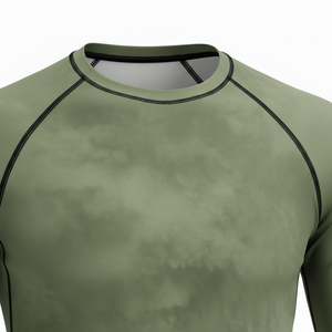 เสื้อรัดรูปแขนยาวแบบยูนิเซ็กซ์สำหรับการแข่งขัน BJJ MMA ยิวยิตสู กราปลิง  ฝึกซ้อมแบบไม่ใช้เสื้อคลุม  ชุดกีฬา - Product Image 4