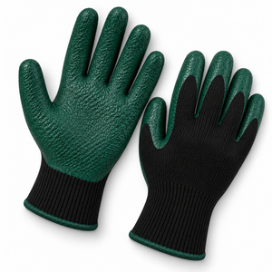 Gants de travail enduits de latex offrant une adhérence fiable, une protection robuste des mains et un confort flexible pour la construction et la maintenance - Product Image 5