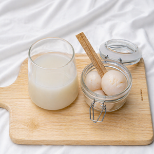 Purée de litchis 100% naturelle, sans sucre ajouté, texture onctueuse - Product Image 2