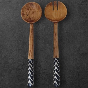 Cuillère à soupe en bois moderne et élégante, accessoires de cuisine, manche court, cuillère à soupe en bois de qualité supérieure avec une qualité exclusive - Product Image 5