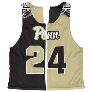 Uniforme de Lacrosse Reversible con Sublimación, Malla Transpirable para Práctica, Chalecos de Lacrosse Personalizados para Hombres y Jóvenes, Jersey Masculino con Sublimación Personalizada - Product Image 1