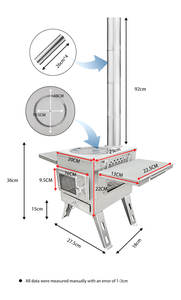 <span class=keywords><strong>เตา</strong></span>ไม้สแตนเลสแบบพกพา ดีไซน์ทันสมัย <span class=keywords><strong>เตา</strong></span><span class=keywords><strong>เผา</strong></span>ถ่านสำหรับใช้ในบ้านและนอกบ้าน <span class=keywords><strong>เตา</strong></span>ปิ้งย่างไร้ควันสำหรับปิกนิก - Product Image 6
