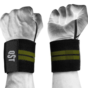 Bandes de poignet personnalisées de haute qualité avec boucle pour le pouce, nouveau design, pour l'entraînement et la musculation - Product Image 5