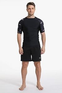 Camiseta Deportiva de Manga Corta para Hombre, de Secado Rápido, Compresión, para Gimnasio - Product Image 3