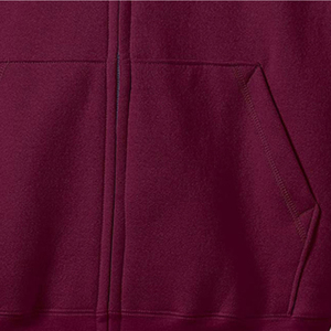 Sweats à capuche zippés confortables et décontractés, basiques, en tissu léger pour les activités quotidiennes - Product Image 5