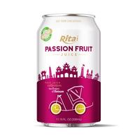 Passievruchtensap 330ml in blik, hoge kwaliteit Rita drank, lage minimale bestelhoeveelheid, vers natuurlijk fruit uit Vietnam