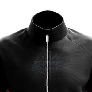 Veste d'hiver personnalisée pour homme, sublimation, imperméable, couleur et logo personnalisés, col montant, logo sur le devant, séchage rapide et respirante - Product Image 3